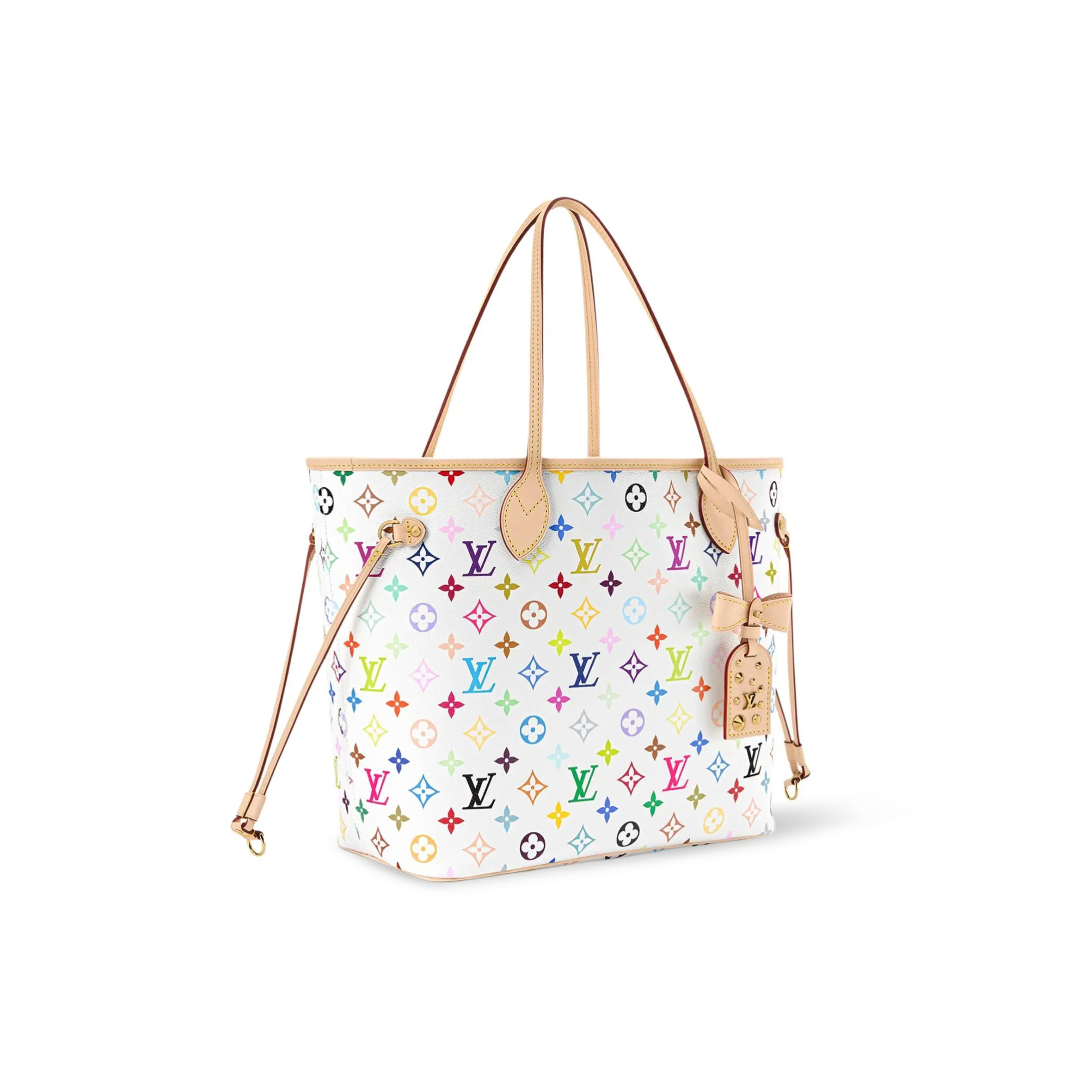 LOUIS VUITTON MURAKAMI LV X TM NEVERFULL MM M27787 (32*29*17cm)